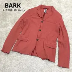 イタリア製 BARK テーラード ニットジャケット XS ピンク ユニセックスのサムネイル