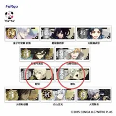 刀剣乱舞 ぬーどるストッパー G賞 編成 ミニタオル　膝丸　髭切　2点セットのサムネイル