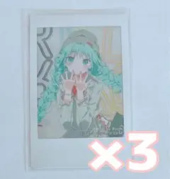 プロセカ 初音ミク モモミク ZOZOTOWNチェキ ラバーバンド まとめ売り