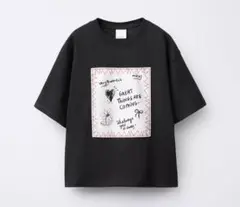ZARA kids テキスト＆ワッペンTシャツ 140cm
