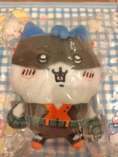 僕のヒーローアカデミア×ちいかわ　ぬいぐるみS 爆豪勝己　ハチワレ　ヒロアカ