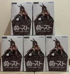 勝利の女神 NIKKE ぬーどるストッパーフィギュア ノワール 5個セット