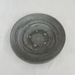 未使用 小林耶摩人 オーバルリム皿 黒釉 - メルカリ