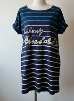 AH0730 バーバリーブルーレーベル ワンピースチュニック 38