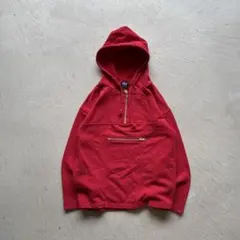 agnes b. everlast red zip hoodie ジップパーカー