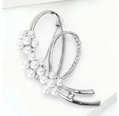 パールブローチフォーマル 卒業式 卒園式 入学上品 入学式 卒業式 結婚式入園