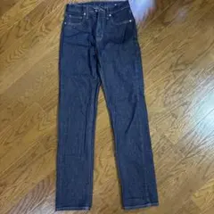 UNIQLO JEANS ストレート　デニム　脚長