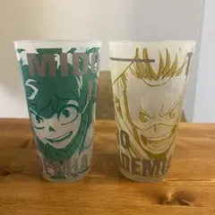 僕のヒーローアカデミア アクリルカップ 2個セット　一番くじ　ヒロアカ