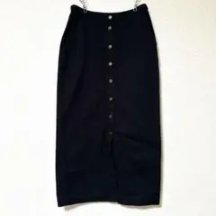 LAUREN JEANS CO. RALPH LAUREN デニムスカート 黒のサムネイル