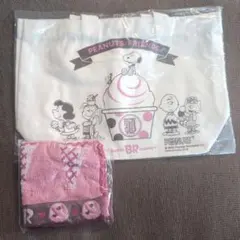 31PEANUTS トートバッグ 31ハンカチ セット
