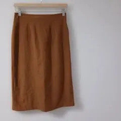 スカート キャメルブラウン サイズ40