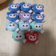 TWICE LOVELYS ぬいぐるみヘアピン １１個セット