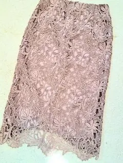 【AG by aquagirl 】 フラワーレースタイトスカート