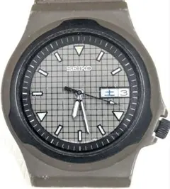 SEIKO グレー アナログ腕時計 クォーツ