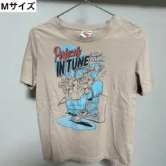 トムとジェリー 半袖Tシャツ Mサイズ ベージュ ブラウンのサムネイル