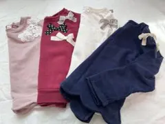 長袖トレーナー4点セット　アプレレクール