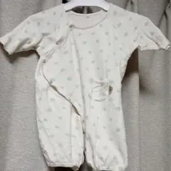 水玉ロンパース 50-60cm