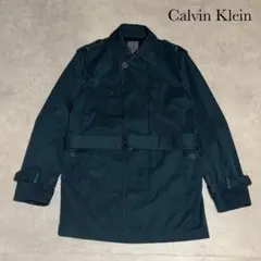 Calvin Klein カルバンクライン ネイビー トレンチコート R173のサムネイル