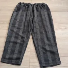 SHISKY 7分丈　ハーフ　チェックパンツ　140