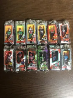 【12種】仮面ライダー ソフビパッケージチャーム コンプリートセット