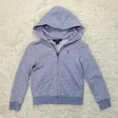 ポロラルフローレン パーカー グレー キッズ サイズ115　（110）