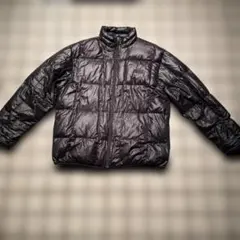 FIRST DOWN ブラックダウンジャケット