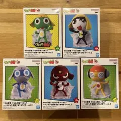 ケロロ軍曹 ケロロ小隊フィギュア ペコポンを侵略するであります 5体セット