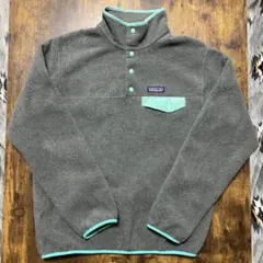 パタゴニア　LW シンチラスナップT プルオーバー　SP17 ティファニーブルー