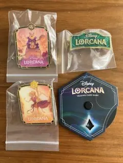 ロルカナ　ピンバッジ　ロアカウンターセット　交流会　プーさん　ラプンツェル