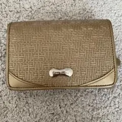 pierre cardin ゴールド　二つ折り財布のサムネイル