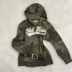 迷彩柄パーカー パーカー