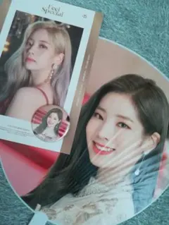 TWICE ダヒョン うちわ 缶バッチ 缶バッジ