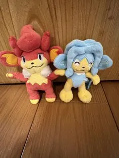 バオップ　ヒヤップのポケモンぬいぐるみ　マイポケモンコレクション　希少