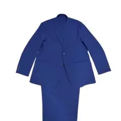 ユニクロ マルニ スーツセットアップ XL ネイビー ブルー ストレッチ 洗えるのサムネイル