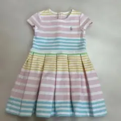 Ralph Lauren マルチボーダー ワンピース