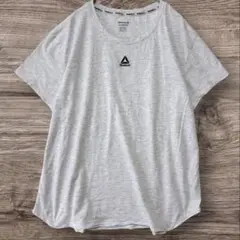 リーボック Tシャツ 半袖 メランジ XL グレー 綿 デイリー スポーツのサムネイル