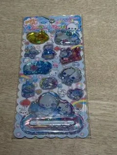 ぷくぷくあわわちゃん シール　ウォーターインシール