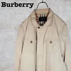 Burberry バーバリーロンドン薄手ジャケットベージュM春秋ノバチェック