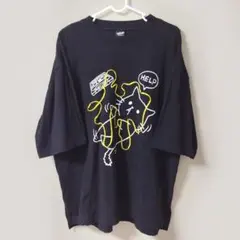 ScolorParity　スカラーパリティ　カセットテープにからまるネコTシャツのサムネイル