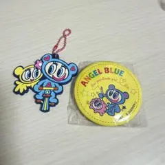 ANGEL BLUE エンジェルブルー　 キーホルダー、缶バッジセット