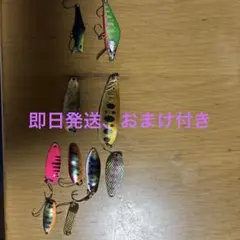 トラウト用ルアー スプーン ミノーまとめ売りのサムネイル
