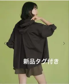 完売品】レプシィム フーディーシャツチュニック ブラック - メルカリ