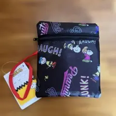 【新品】エコバッグ　SNOOPY スヌーピー　バッグ　買い物バッグ　コンパクト