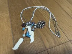 ターコイズブルー ボヘミアンネックレス