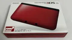 美品　Nintendo 3DSLL レッド×ブラック