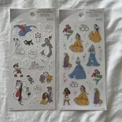 DAISO ダイソー　ディズニープリンセス　キャラクター　シール　セット　新品