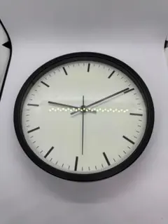 【セット販売】掛け時計2点 大サイズ 新品＋小サイズ 美品 シンプルデザイン