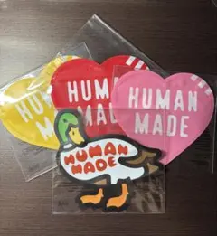 HUMAN MADE ノベルティ ハート型ステッカー 8色 8枚 セット HUMAN MADE ハート型 ノベルティステッカーセット - メルカリ