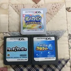 動作確認　星のカービィ トリプルデラックス 伝説のスタフィー　タッチカービィ