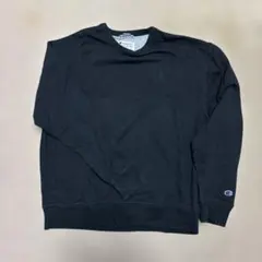 Champion ブラック スウェットシャツ Lサイズ